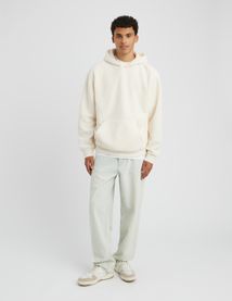 Sweat sherpa à capuche