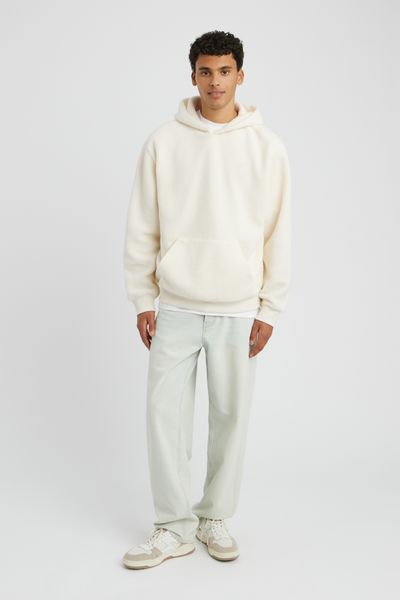 Sweat sherpa à capuche