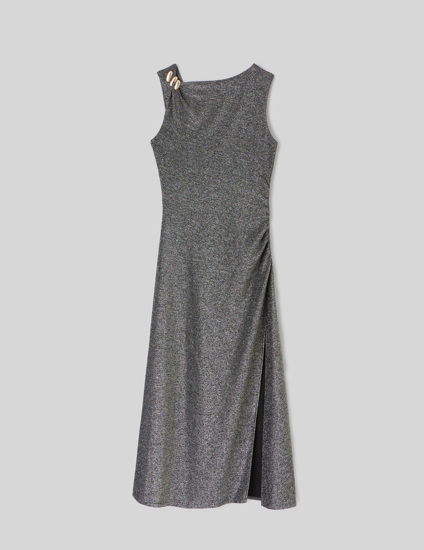 Robe en maille à paillettes