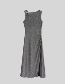 Robe en maille à paillettes