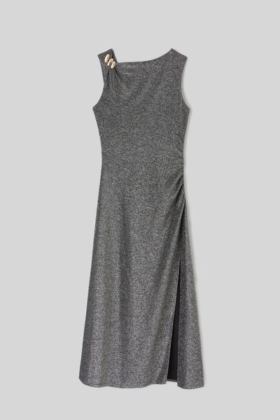 Robe en maille à paillettes