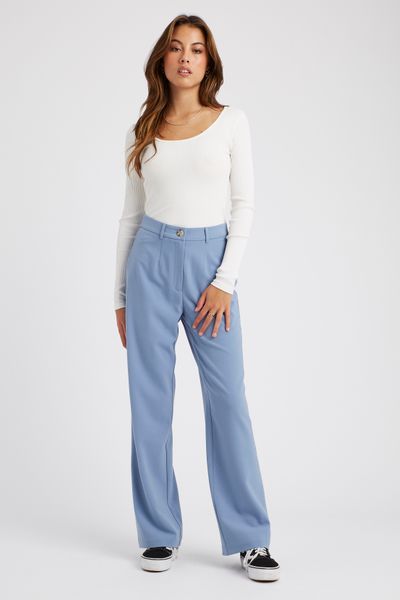 Pantalon tailleur polyester recyclé
