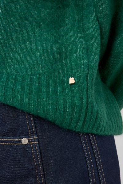 Pull col rond premium