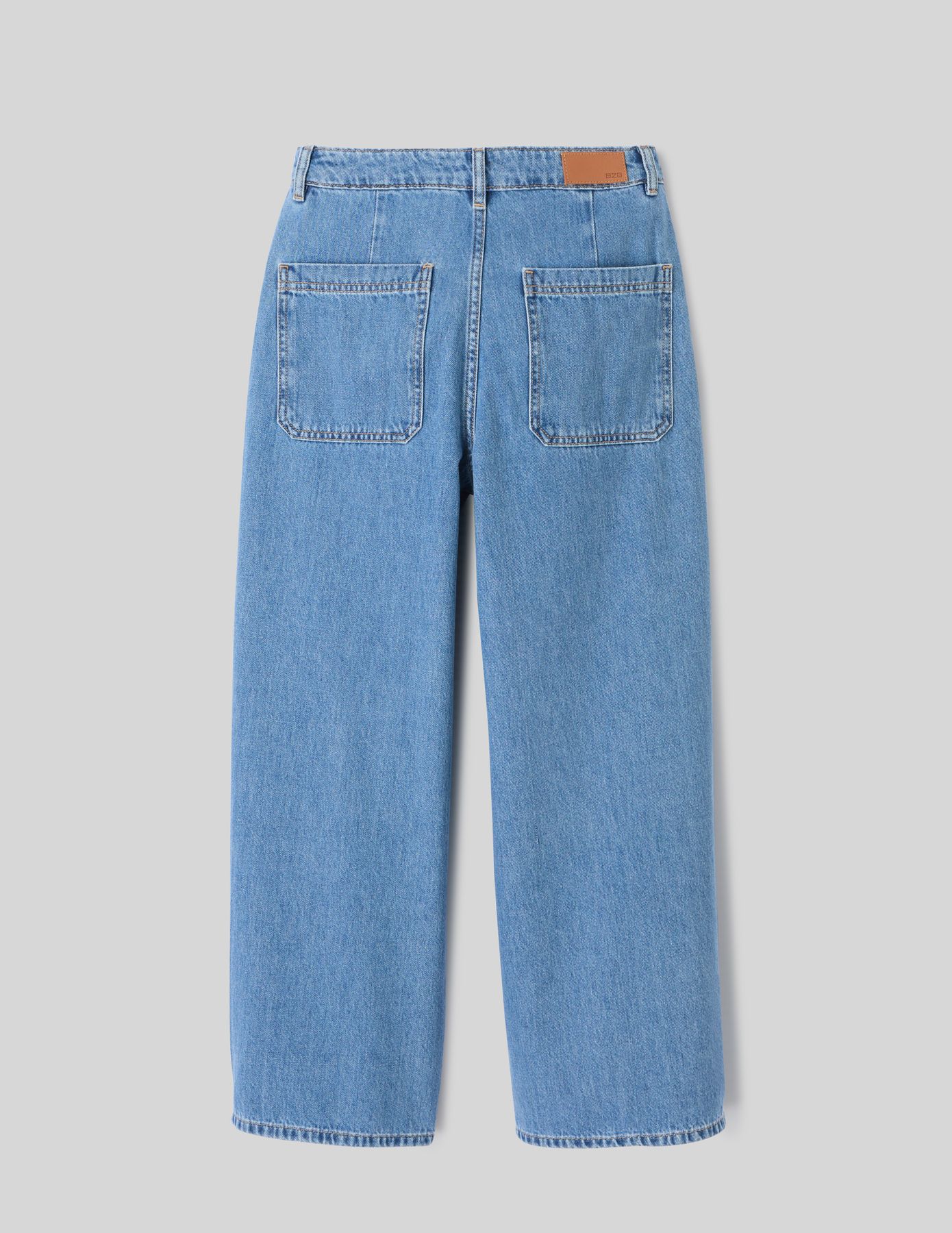 Jean wide leg cropped