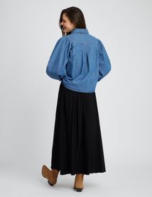 Chemise en denim
