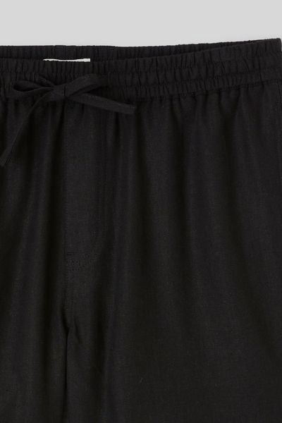 Bermuda en viscose lin