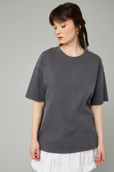 T-shirt oversize délavé