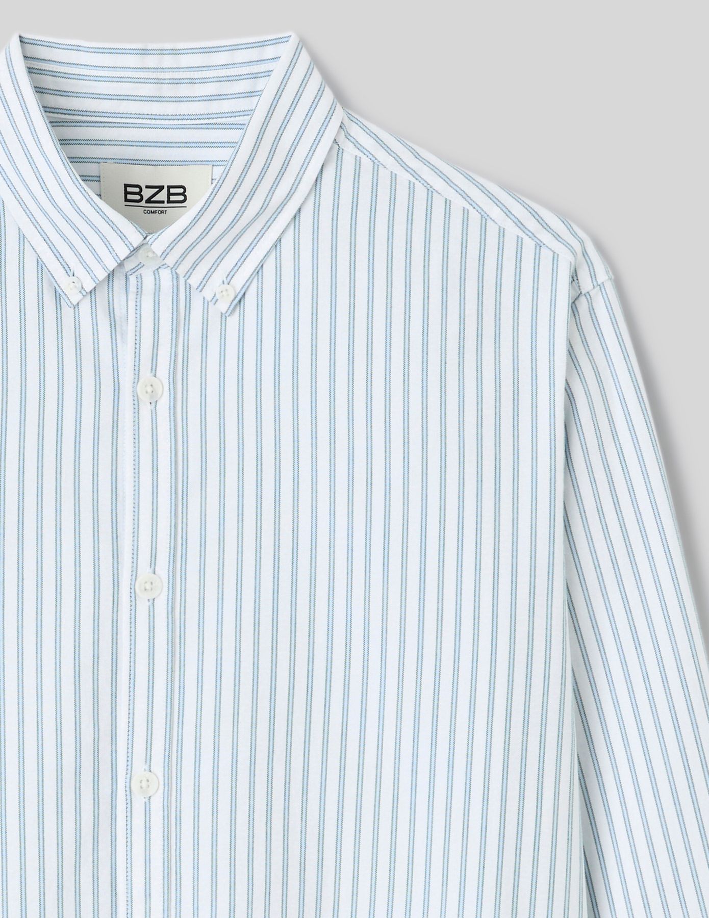Chemise oxford ray&eacute;e