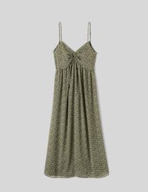 Robe longue imprimée