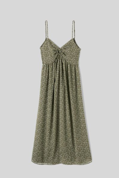 Robe longue imprimée