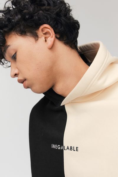 Sweat à capuche colorblock