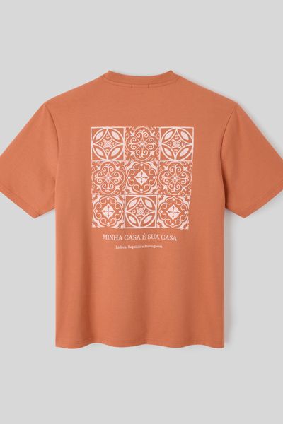 T-shirt imprimé devant dos