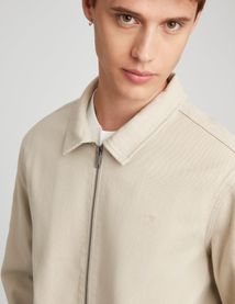 Veste zippée uni