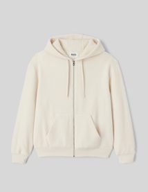 Sweat sherpa zippé à capuche