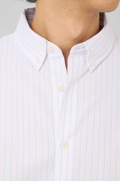 Chemise oxford ray&eacute;e