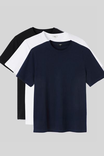 Lot de 3 basiques unis