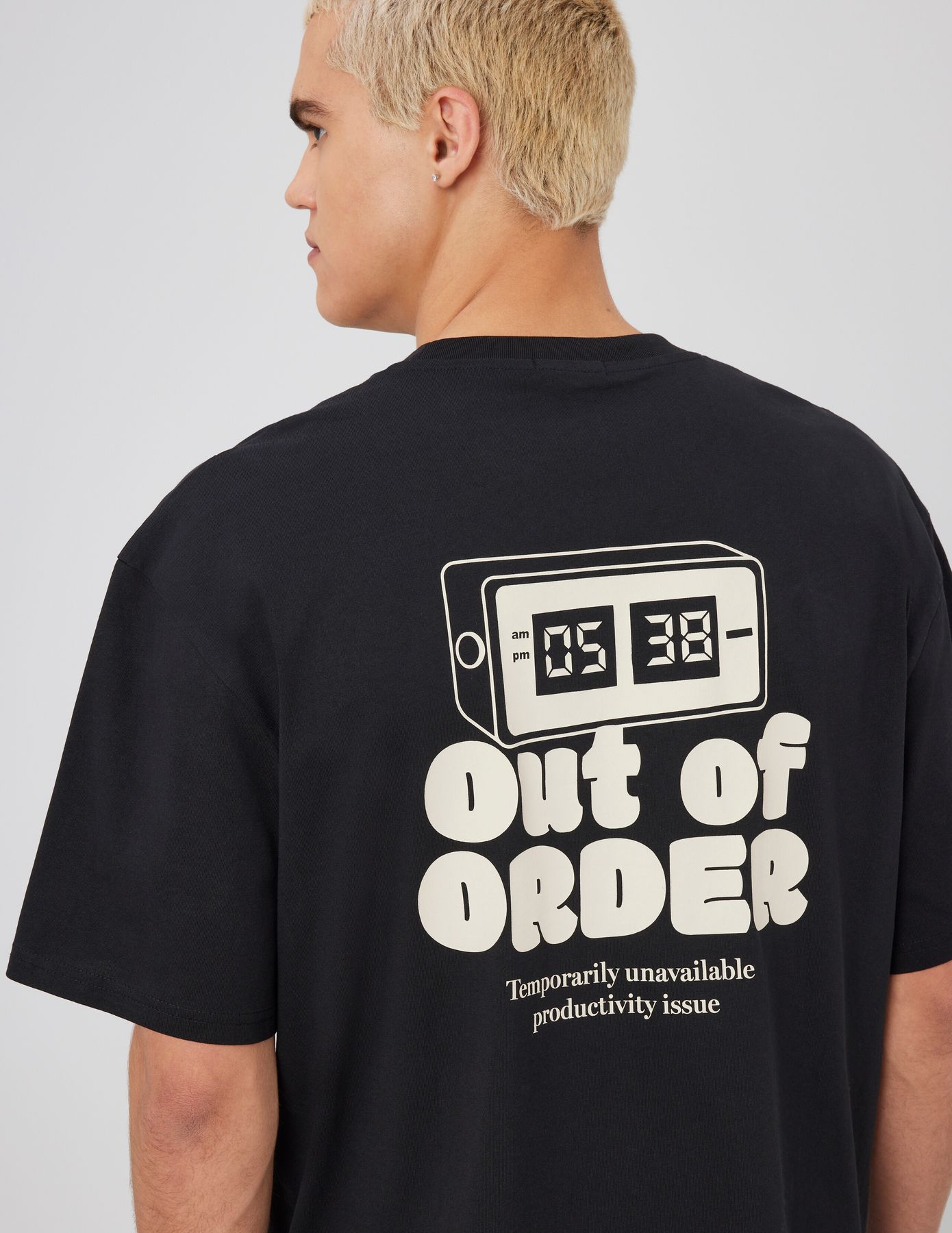 T-shirt imprimé devant/dos