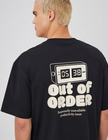 T-shirt imprimé devant/dos