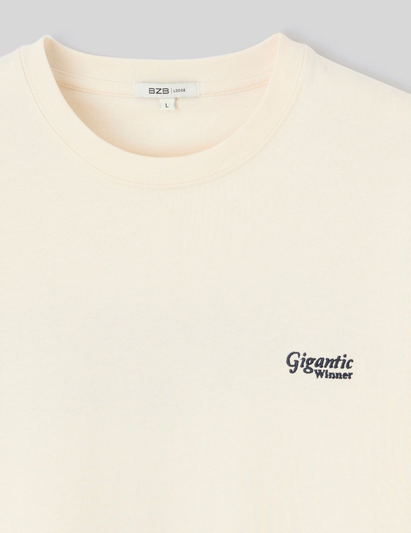 T-shirt imprim&eacute; et brod&eacute;