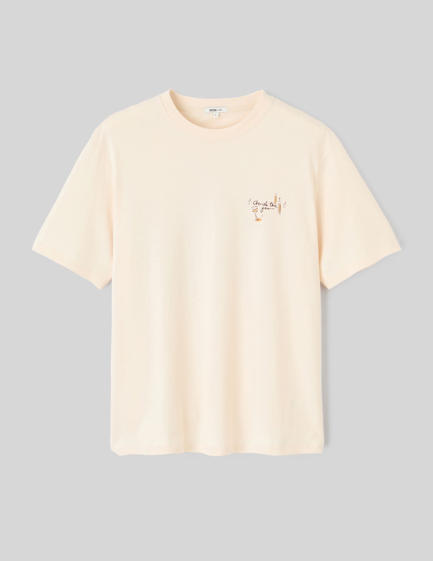 T-shirt imprimé devant/dos