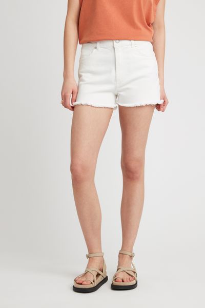 Short en jean raw cut