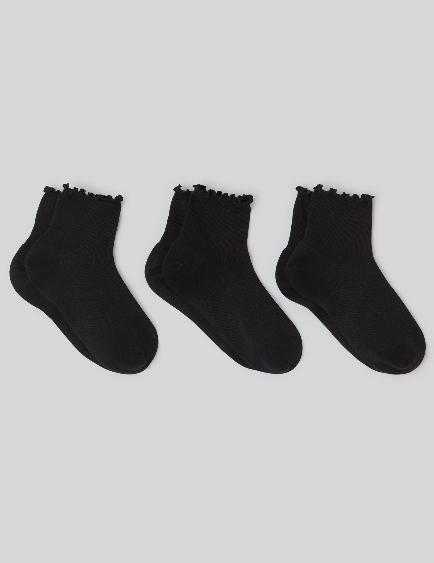 Lot de 3 paires de chaussettes froufrou