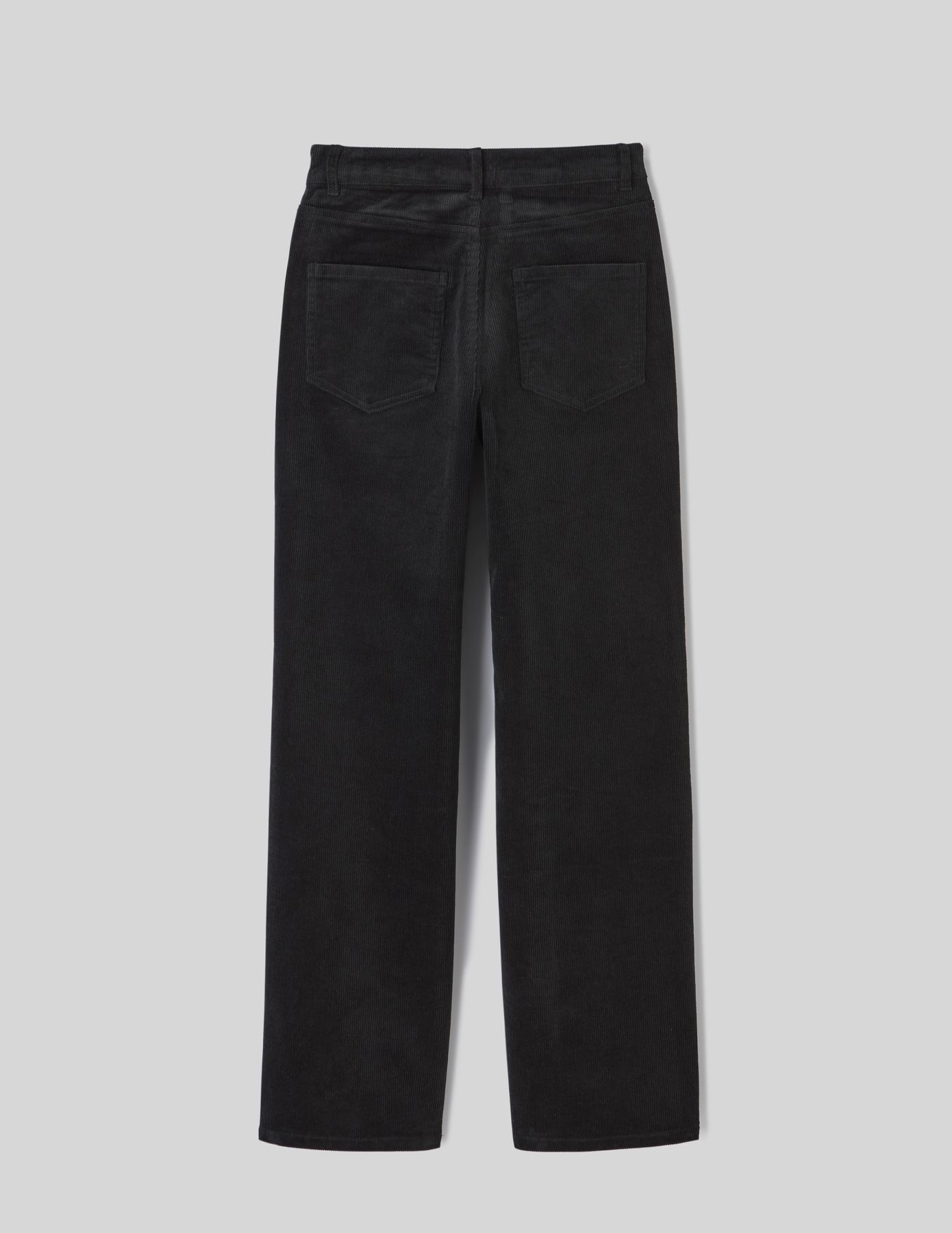 Pantalon straight velours