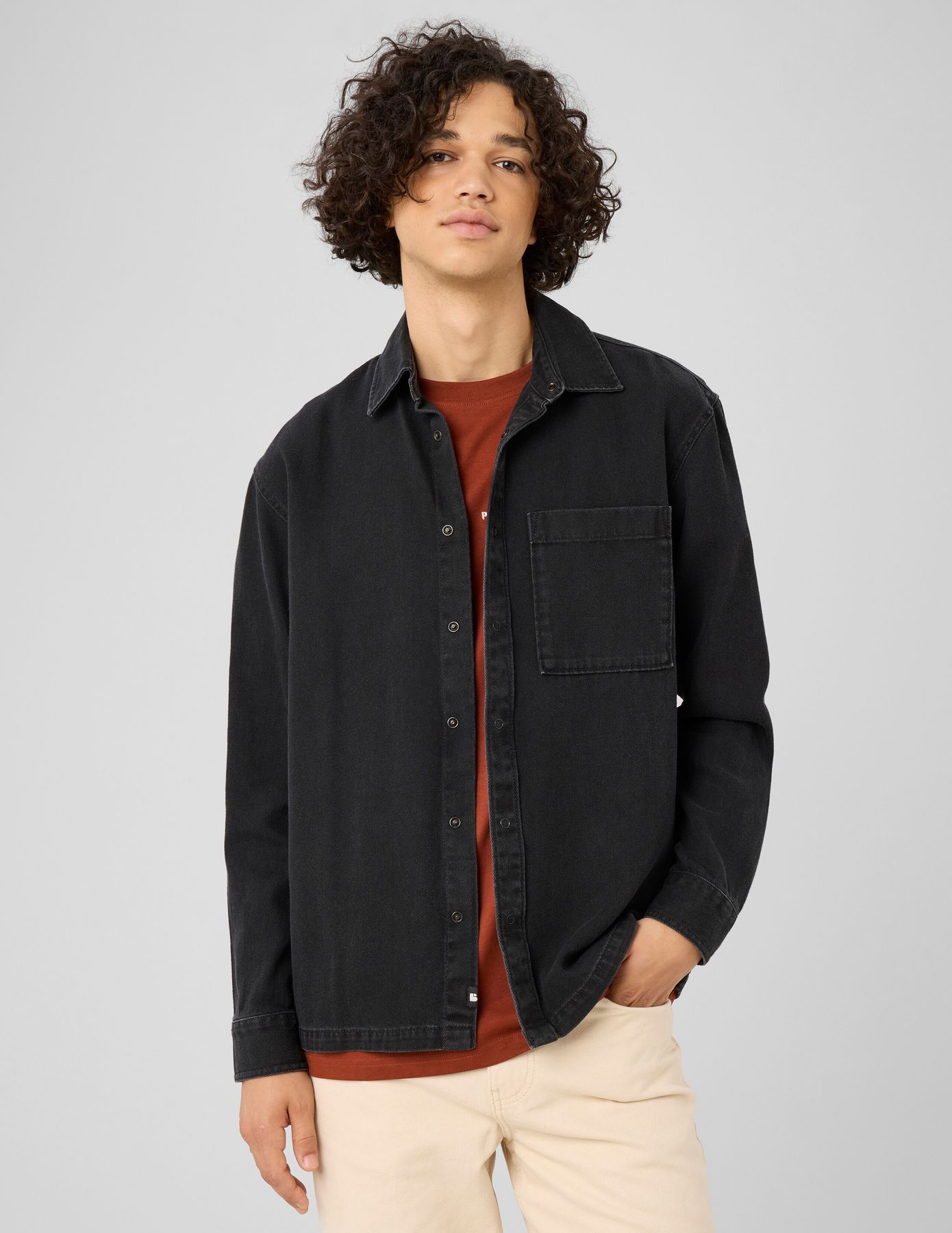 Surchemise en denim