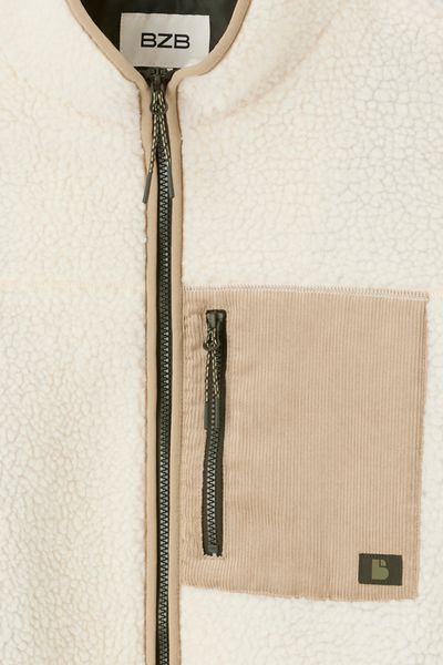 Veste zipp&eacute;e sherpa