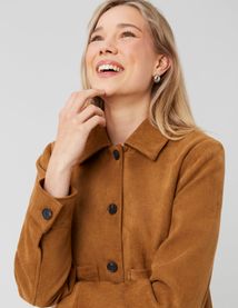 Veste en suédine