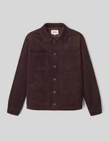 Veste surchemise velours