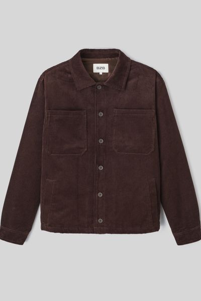 Veste surchemise velours