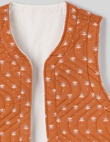 Veste sans manches réversible