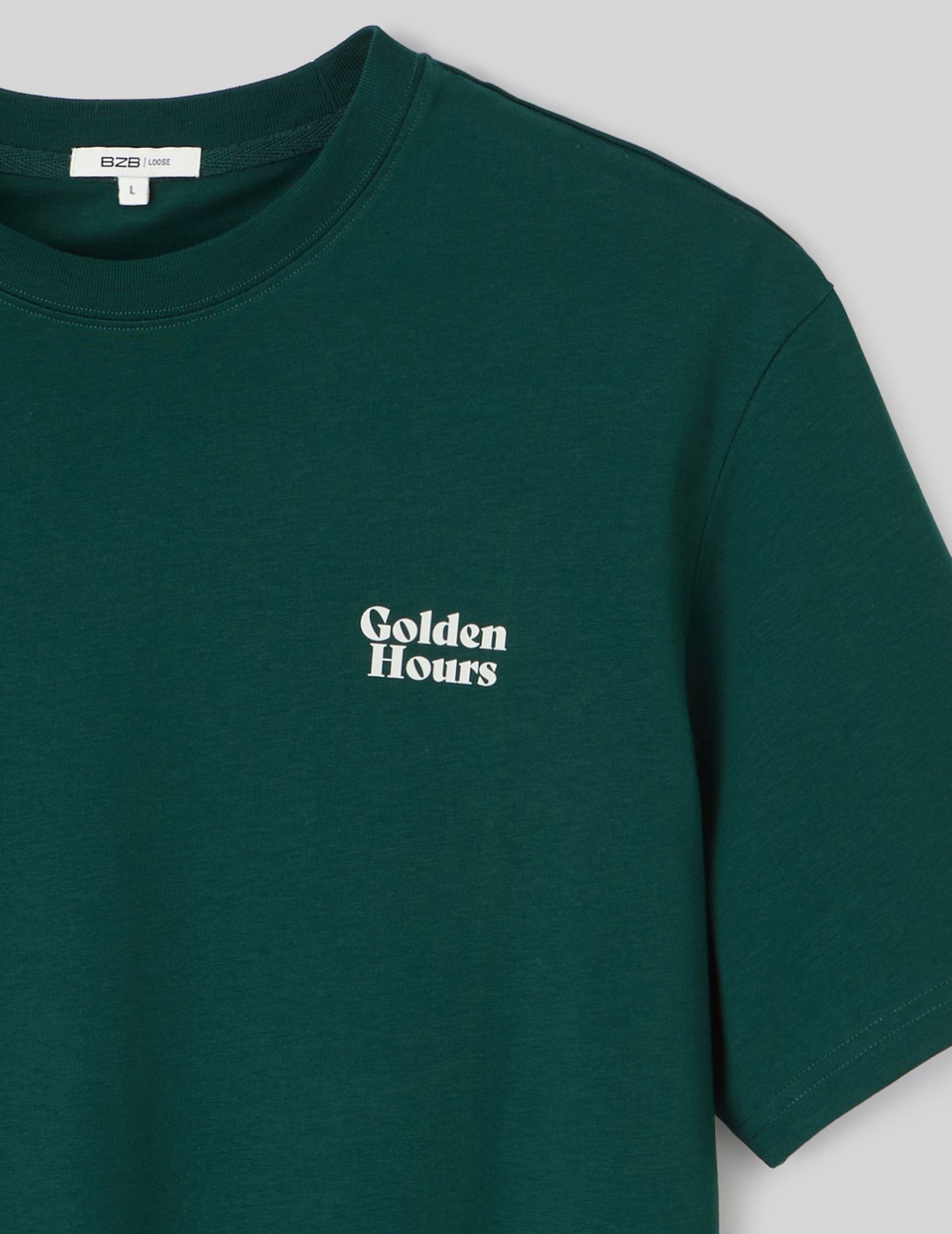 T-shirt imprim&eacute; devant/dos