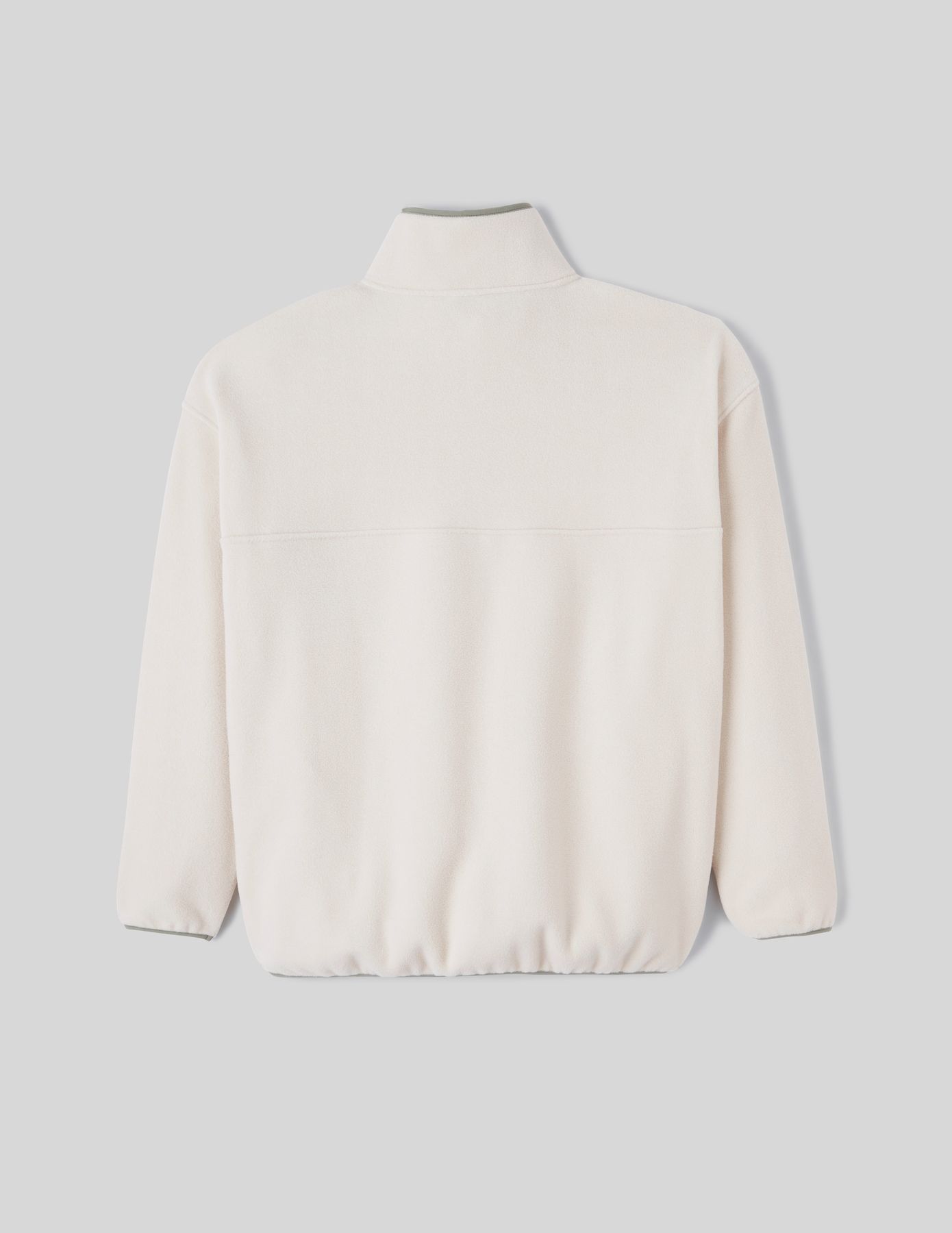 Polaire col montant zippé