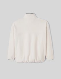 Polaire col montant zippé