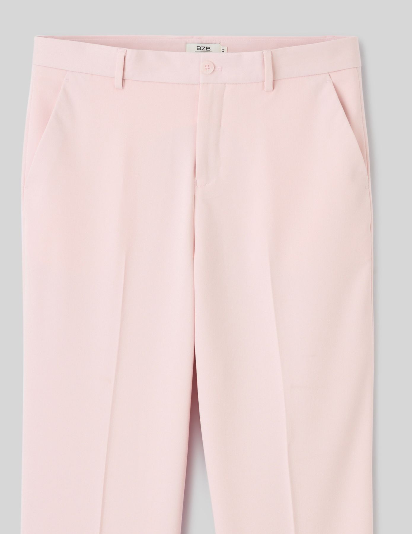 Pantalon de ville ample &agrave; plis