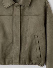 Veste en su&eacute;dine