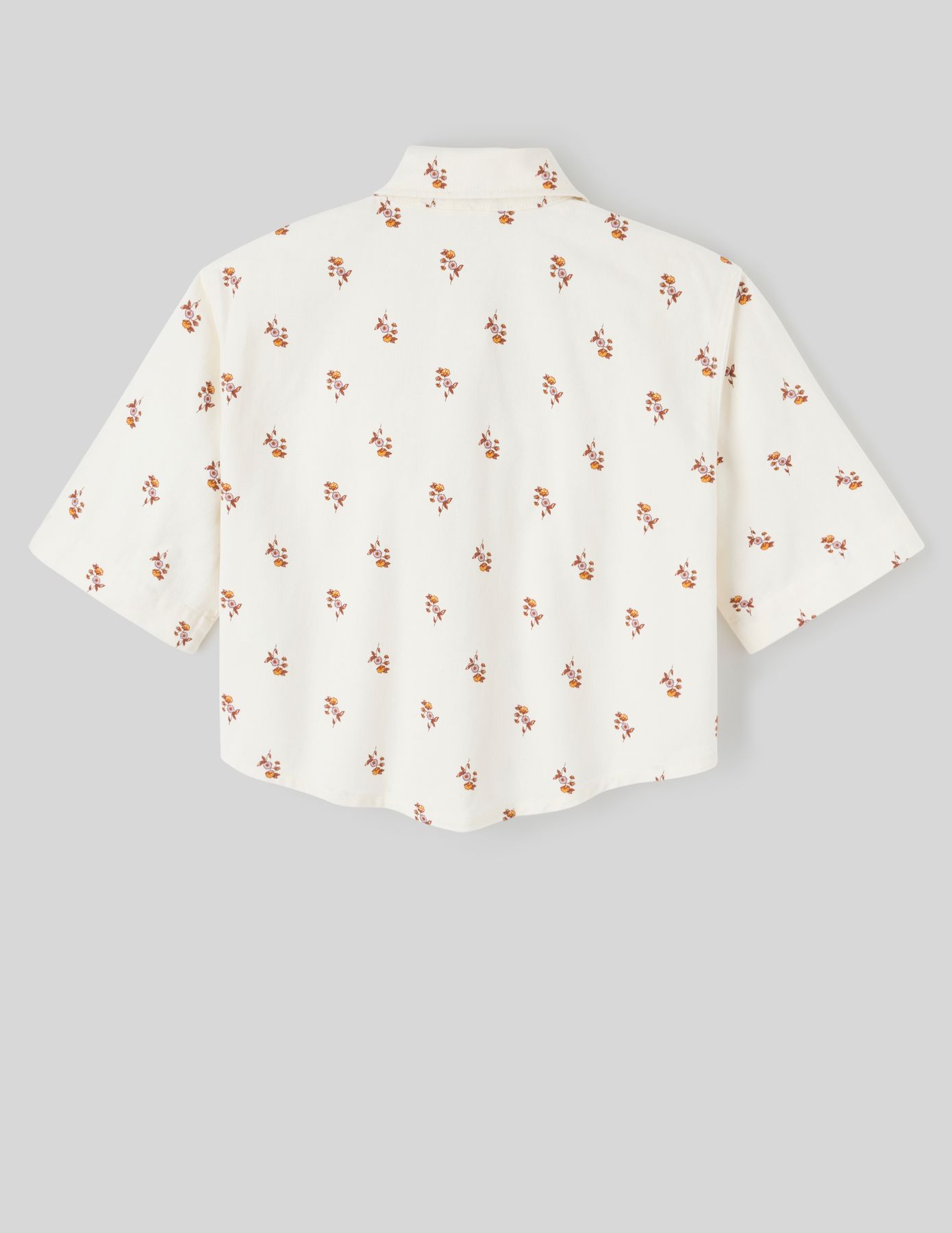 Veste manches courtes imprimée