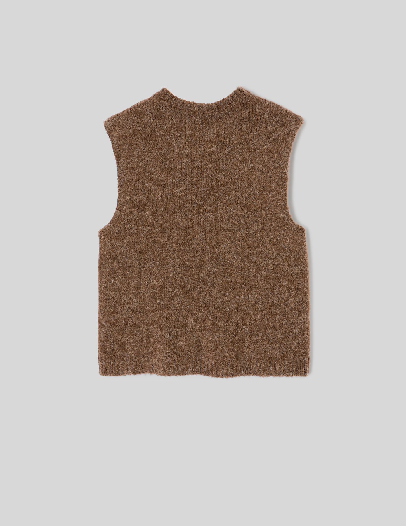 Gilet sans manche &agrave; n&oelig;uds