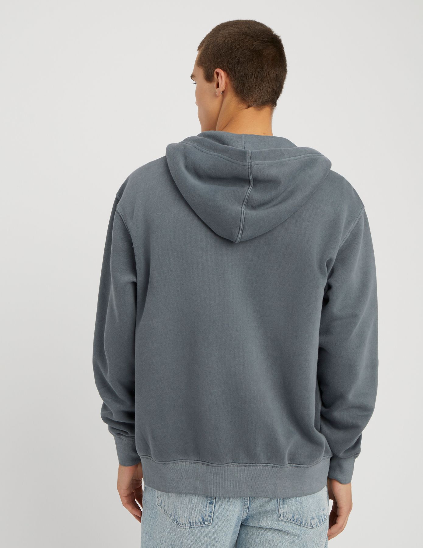 Sweat zipp&eacute; &agrave; capuche