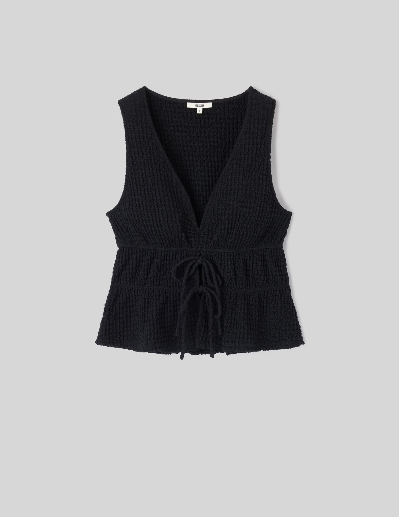 Top textur&eacute; &agrave; nouer