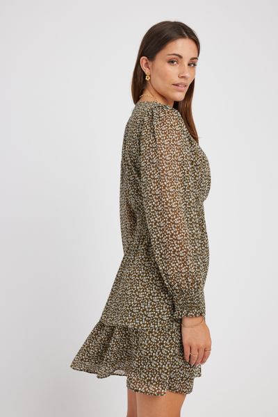 Robe courte imprim&eacute;e