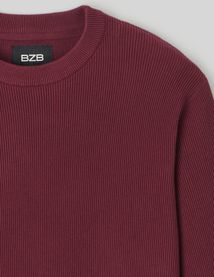 Pull maille fantaisie