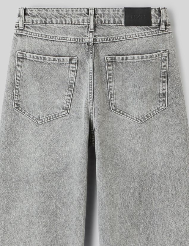Jean wide leg taille standard