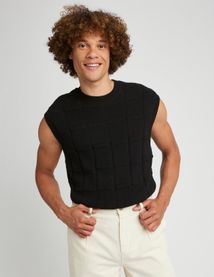 Pull sans manches
