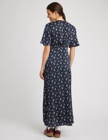 Robe longue imprimée