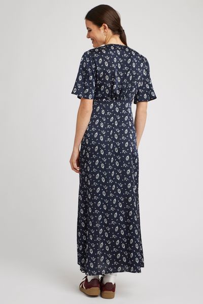 Robe longue imprimée