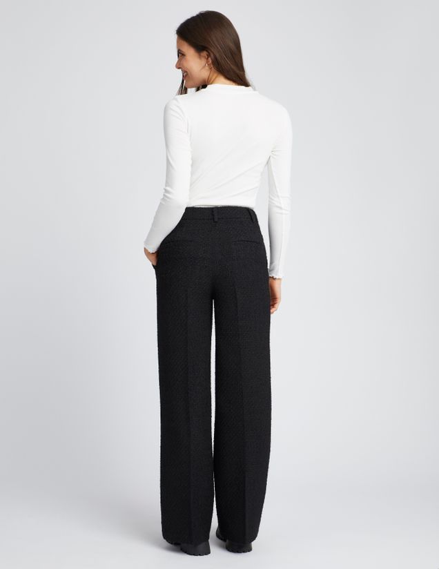 Pantalon en tweed