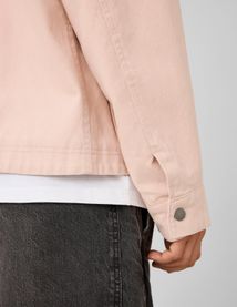 Veste zipp&eacute;e unie col velours
